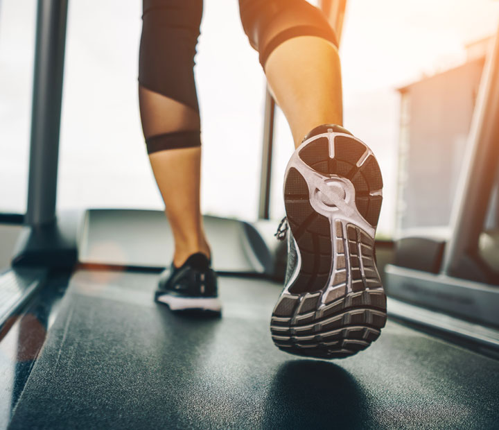 Image of person on treadmill